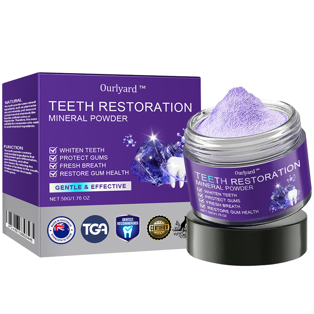Official Store | Ourlyard™ Tooth Health Mineral Powder - TGA-Certified