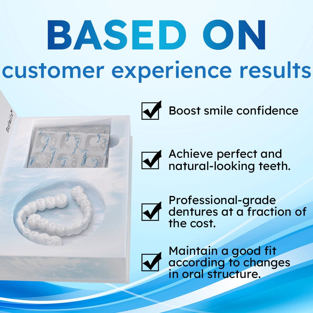 ✅Official Store | EzySmile™ Moldable Dentures and Dedicated Cleaning Tablets✅ 🧑🏽⚕️Obtain American Dental Association (ADA) Certification
