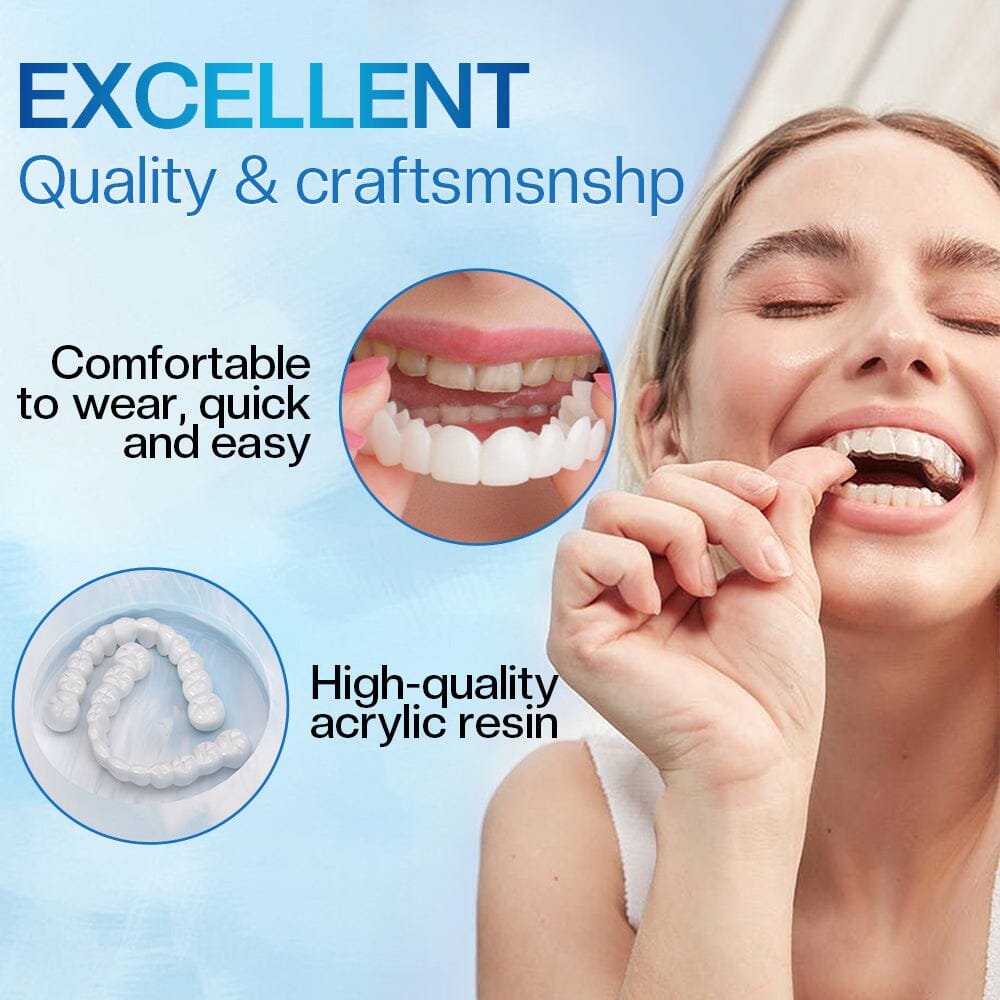 ✅Official Store | EzySmile™ Moldable Dentures and Dedicated Cleaning Tablets✅ 🧑🏽⚕️Obtain American Dental Association (ADA) Certification