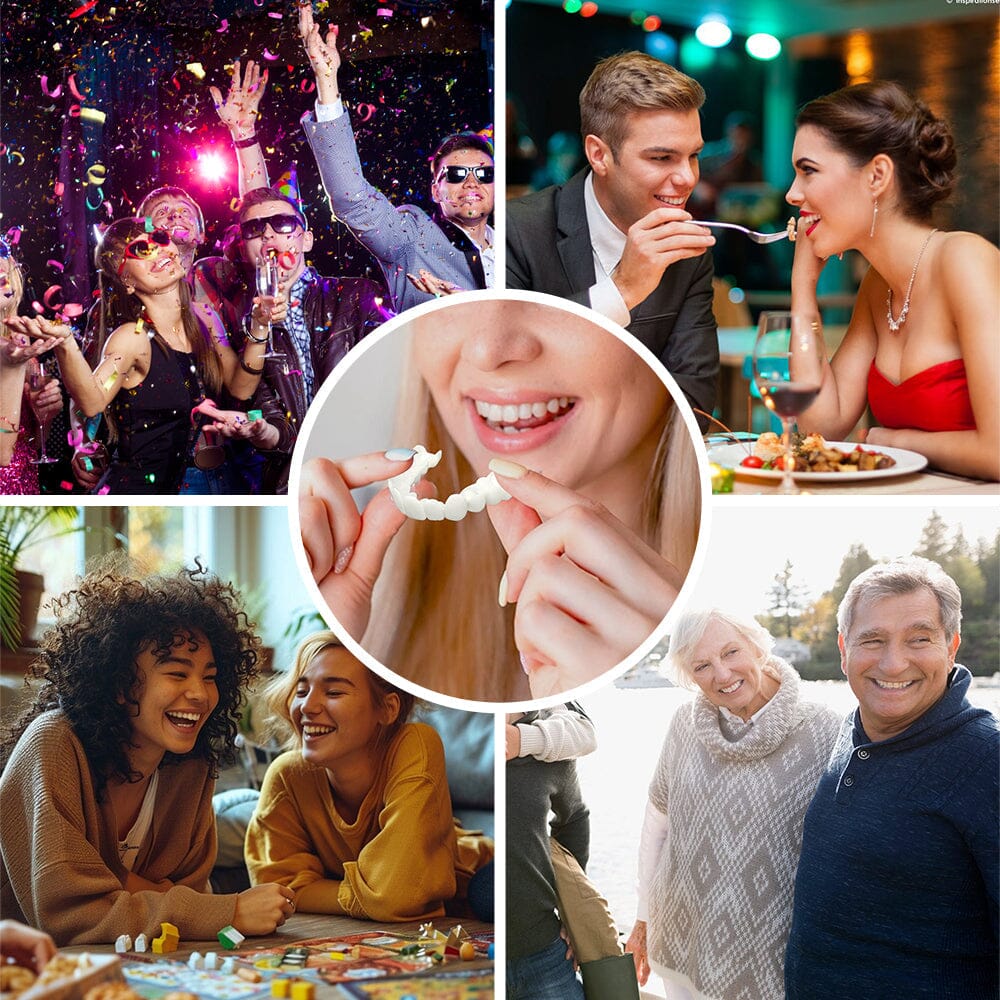 ✅Official Store | EzySmile™ Moldable Dentures and Dedicated Cleaning Tablets✅ 🧑🏽⚕️Obtain American Dental Association (ADA) Certification
