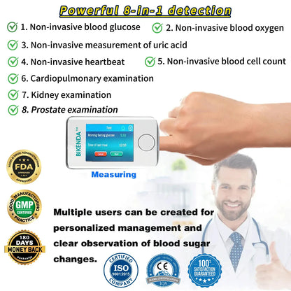 🏬Official Store | Bikenda™ A.M.A.-Approved Non-Invasive Blood Sugar Monitor [99.9% Accuracy]🏆